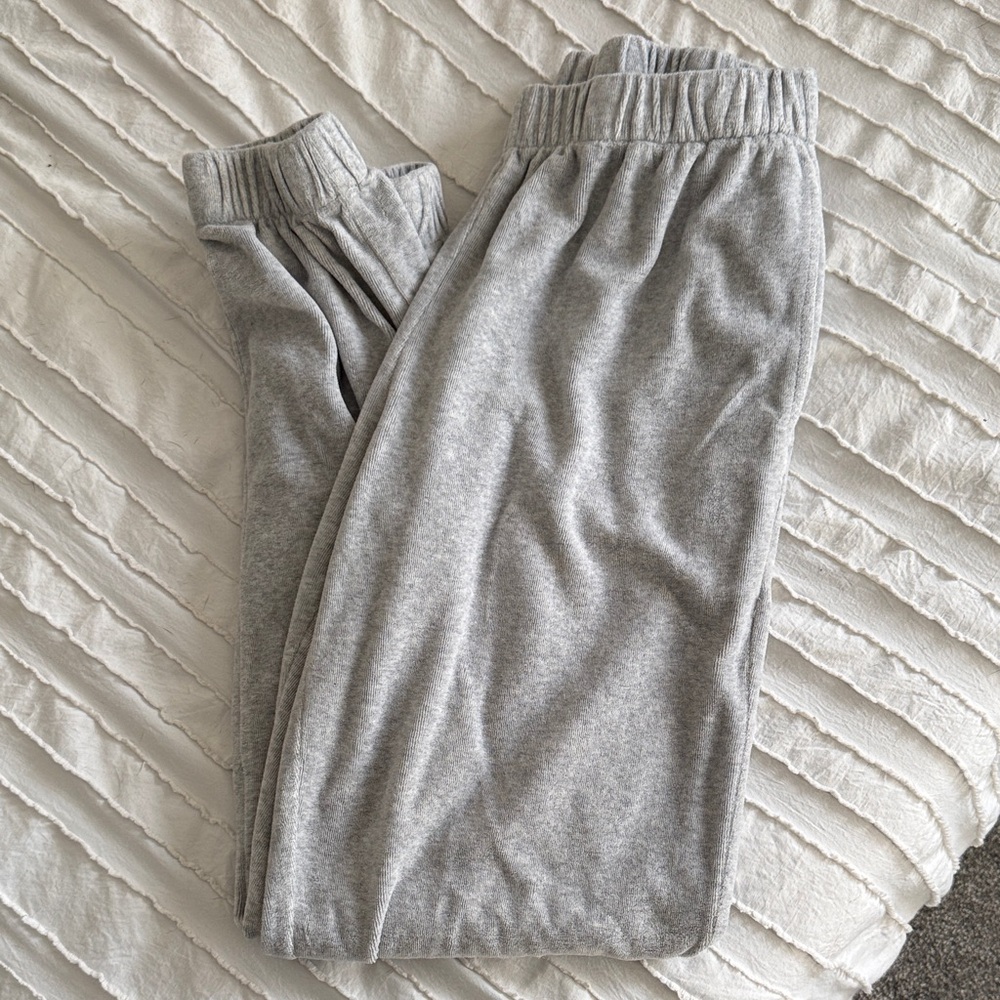 Brandy Melville Light Gray Kids Joggers